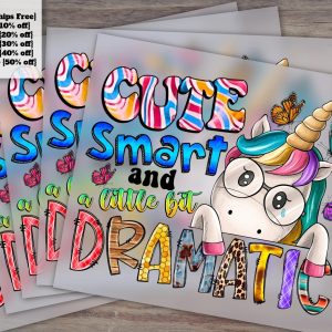 Cute Smart and a Little Bit Dramatic Peeking Unicorn