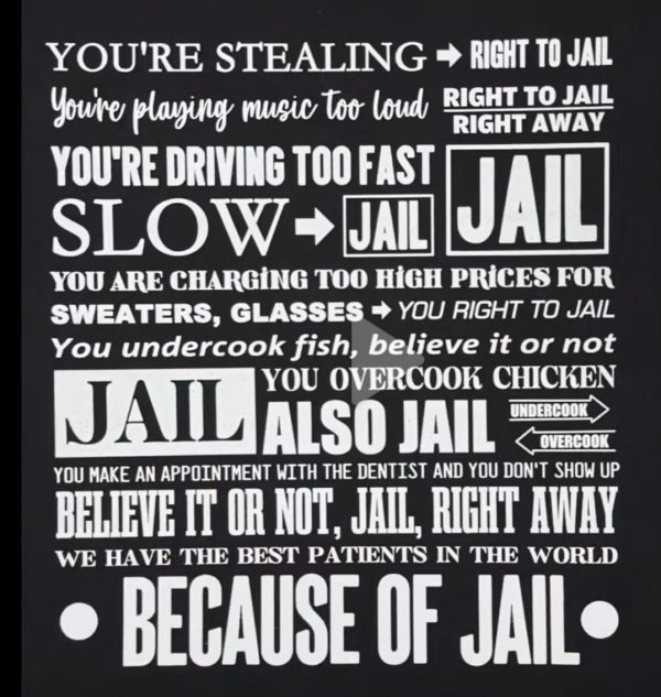 Jail - You're Stealing, You're Playing Music Too Loud